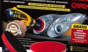 Car headlight polishing / restoration