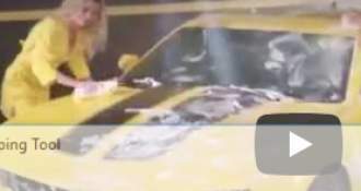 Car body polishing tutorial video