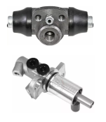 Difference between car brake master cylinder and car wheel brake cylinder