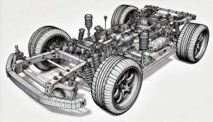 Car chassis construction and parts