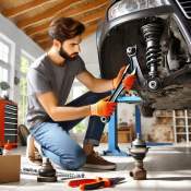 How to replace the control arm on your car yourself?